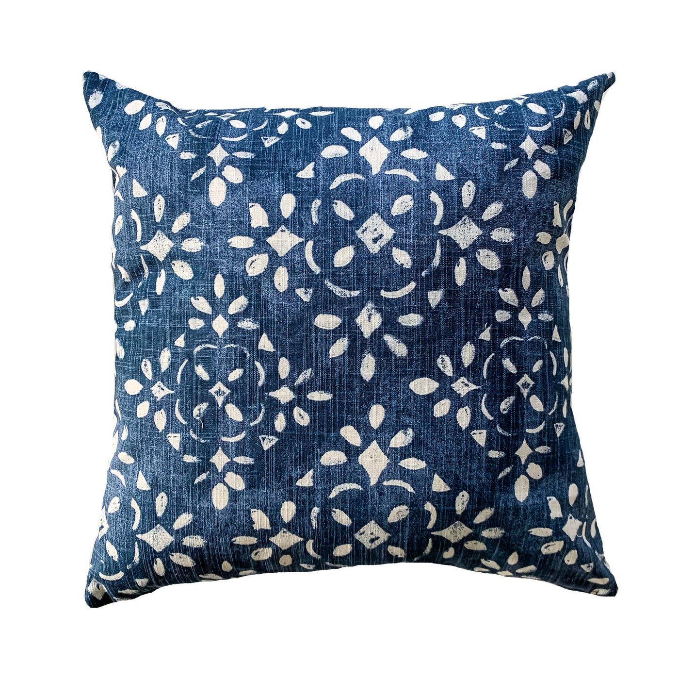 Stylish blue floral pillows - OLVA - Studio Pillows
