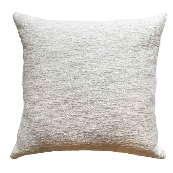 White Cream Boucle Pillow Cover - Virgie - Studio Pillows