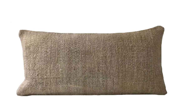 Neutral Turkish Hemp Pillow - Studio Pillows