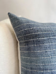 Blue Stripe Ombré Pillow Cover - Studio Pillows