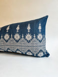 14x36 Blue Woven Pillow Cover | Textile is from India - Studio Pillows