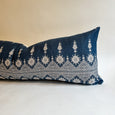 14x36 Blue Woven Pillow Cover | Textile is from India - Studio Pillows