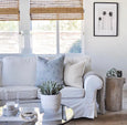 Soft blue pillows with style - CARTER - Studio Pillows