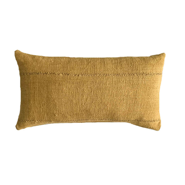 Mustard Mud Cloth Lumbar Pillows | LIMITED SUPPLY! - Studio Pillows