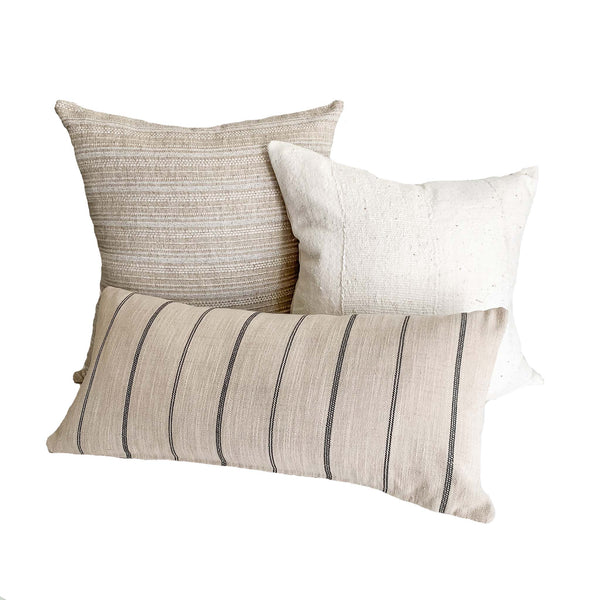 Studio Pillows | Pillow Combination #4 | Neutral Pillow Love - Studio Pillows