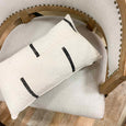 Striped authentic mud cloth pillows - Studio Pillows