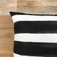 Classic black and white outdoor pillows - ACE - Studio Pillows