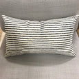 Classic black stripe outdoor pillows - HAMILTON - Studio Pillows