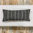Stunning black striped pillows - Pearce Pillow Collection - Studio Pillows