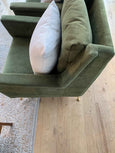 white boucle decorative pillows