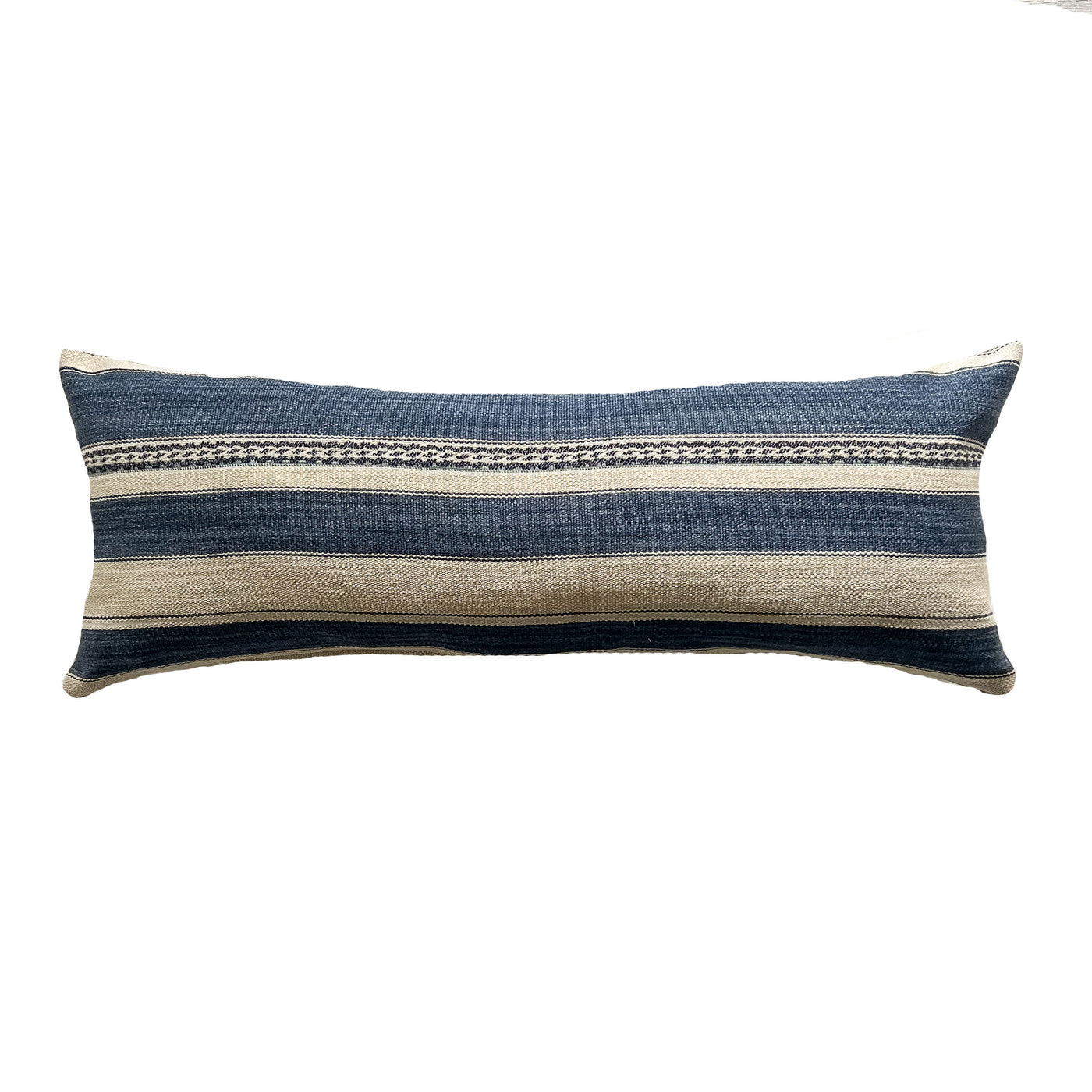 14x36 Blue Southwestern Pillow Covers - Studio Pillows