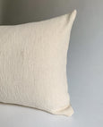 Thick Neutral Handwoven Pillow - Studio Pillows