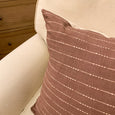 Brown Boho Hmong Batik Pillow Cover - - Studio Pillows