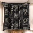 SALE! - Stylish black mudcloth pillows - CAMILA - Studio Pillows