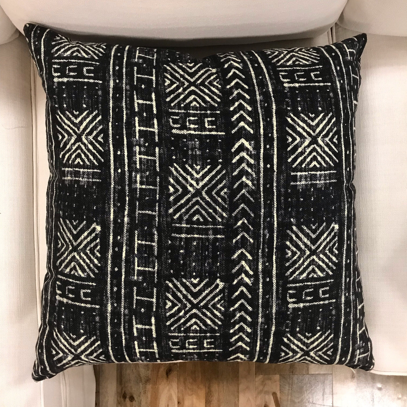 SALE! - Stylish black mudcloth pillows - CAMILA - Studio Pillows