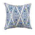 Global touch with blue boho pillows - BRUNO - Studio Pillows