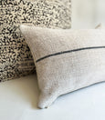 14x20 Vintage Grain Sack Lumbar Pillows - Studio Pillows