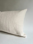 Off White Woven Pillows - Studio Pillows
