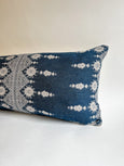 1 Available! 14x36 Blue Woven Pillow Cover | Textile is from India - Studio Pillows