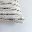 Jute Stripe Neutral Stripe Lumbar - Studio Pillows