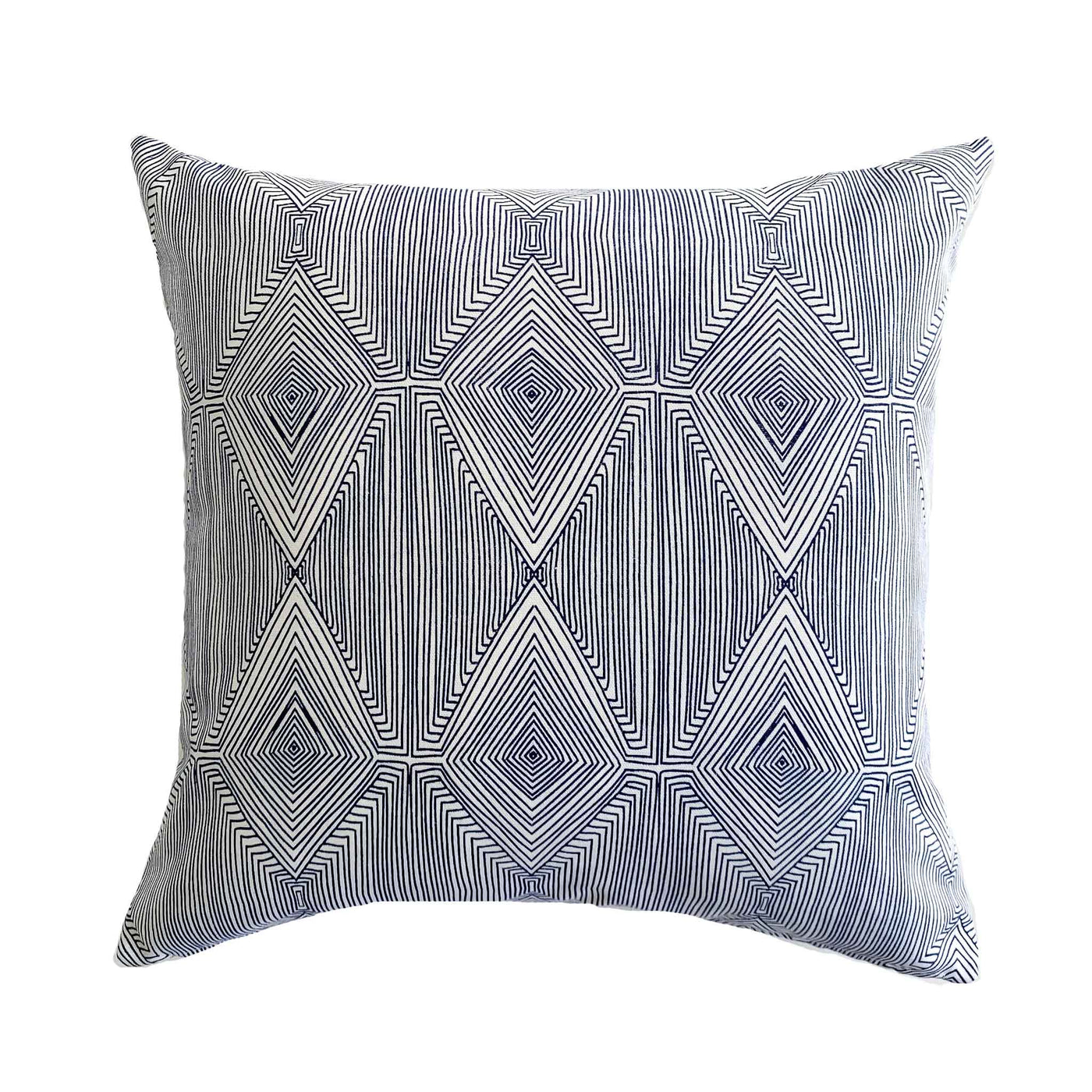 Blue Boho Style Pillow Cover - Everett - Studio Pillows