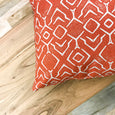 Splash of style with orange pillows - OTIS - Studio Pillows