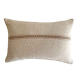 Farmhouse Feed Sack Lumbar Pillow 14x20 - Studio Pillows