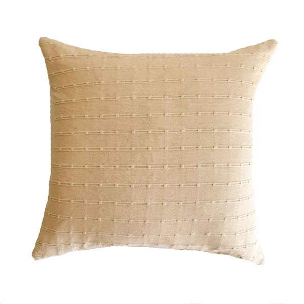 Vintage Cream Textured Pillow - Studio Pillows