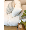 Authentic white mud cloth pillows - Studio Pillows