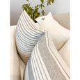 Authentic white mud cloth pillows - Studio Pillows