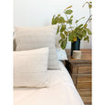 Authentic white mud cloth pillows - Studio Pillows