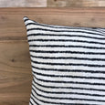 Classic black stripe outdoor pillows - HAMILTON - Studio Pillows