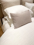 Oatmeal Bouclé Pillow Covers - Studio Pillows