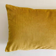 Mustard Yellow Velvet Pillow Collection - Studio Pillows