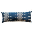 1 Available! 14x36 Blue Woven Pillow Cover | Textile is from India - Studio Pillows