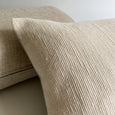 Thick Neutral Handwoven Pillow - Studio Pillows