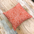Splash of style with orange pillows - OTIS - Studio Pillows