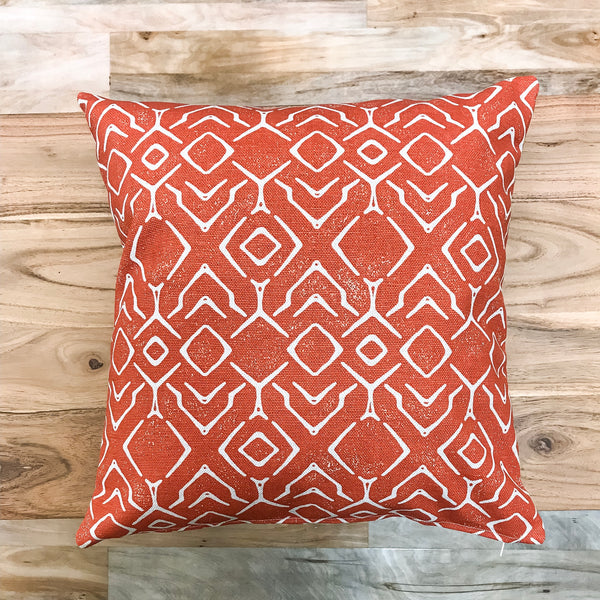 Splash of style with orange pillows - OTIS - Studio Pillows