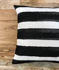 Classic black and white outdoor pillows - ACE - Studio Pillows