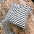 Classic black stripe outdoor pillows - HAMILTON - Studio Pillows