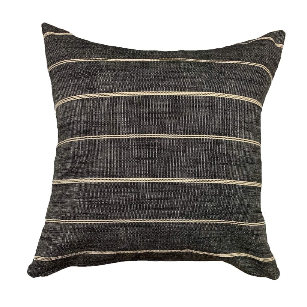 Stunning black striped pillows - Pearce Pillow Collection - Studio Pillows