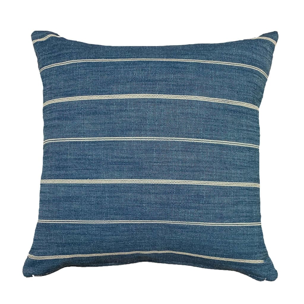 Stunning blue striped pillows - Pearce Pillow Collection - Studio Pillows